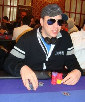 Kevin Mahee durante il day 2 all'EPT Sanremo